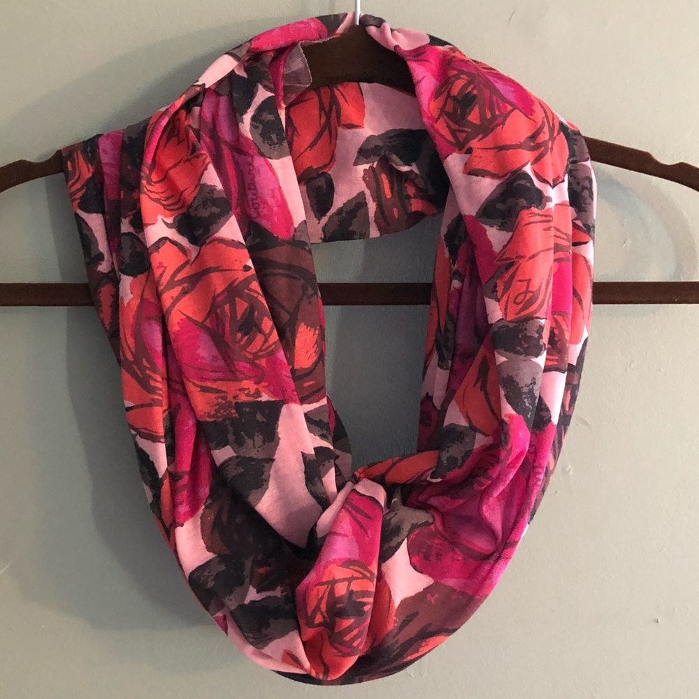 Floral Juicy Couture Infinity Scarf